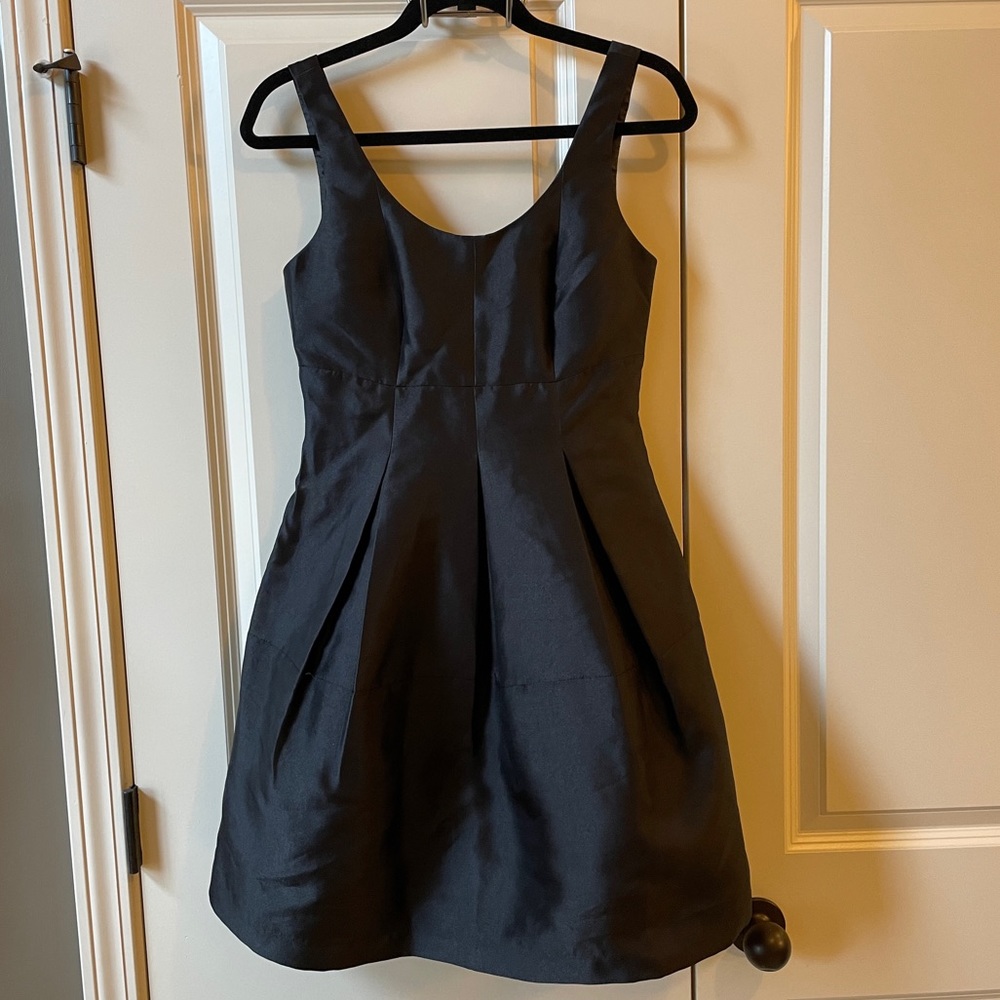NWT Nordstrom Soloiste Fit and Flare formal black dress